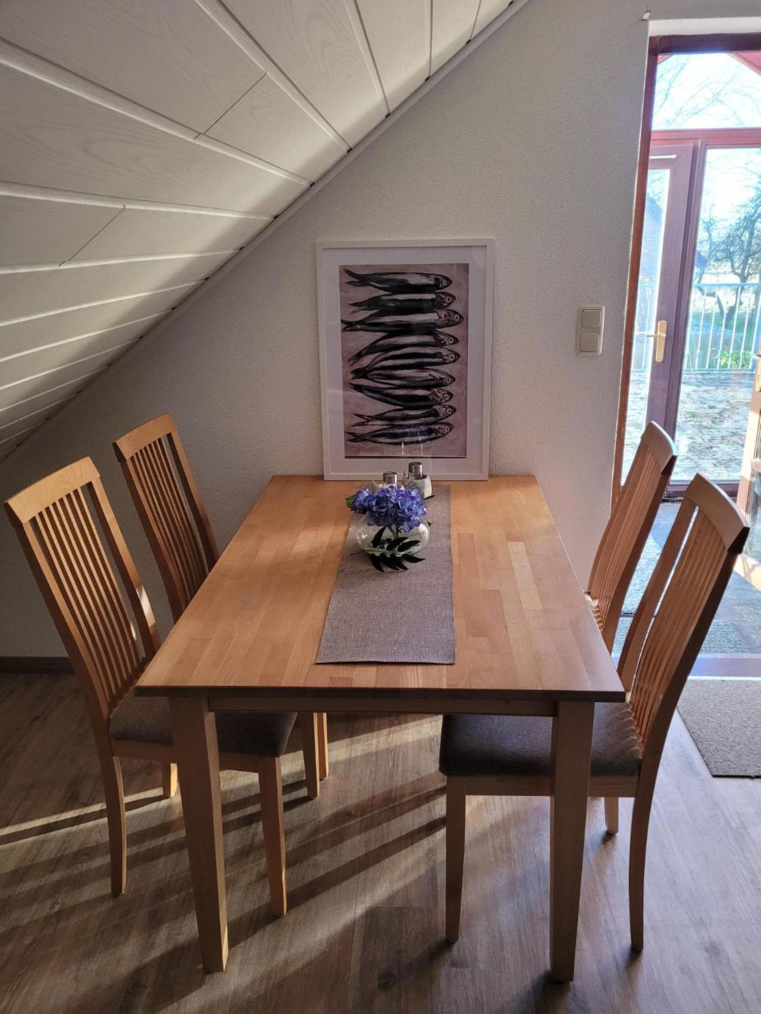Wohnung Mit Wintergarten Wittmund Eksteriør bilde